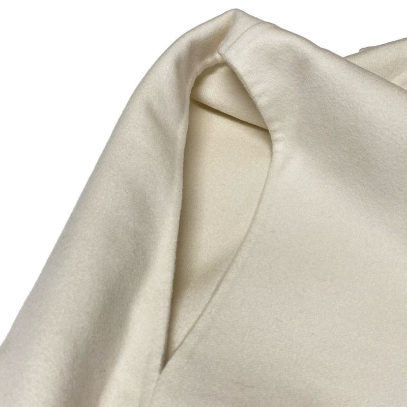 Hermes Vest Size 36 S Women's - 2h0132da Ivory Zip Up 2022aw Cashmere