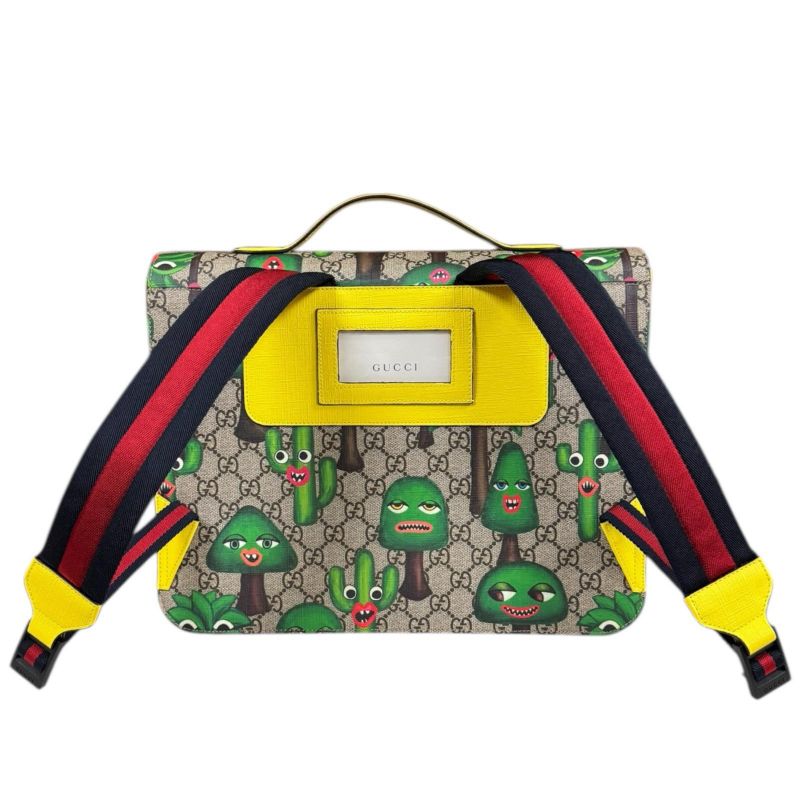Gucci Smyring Plant Children's GG Supreme Backpack/daypack GG Supreme Canvas