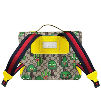 Gucci Smyring Plant Children's GG Supreme Backpack/daypack GG Supreme Canvas