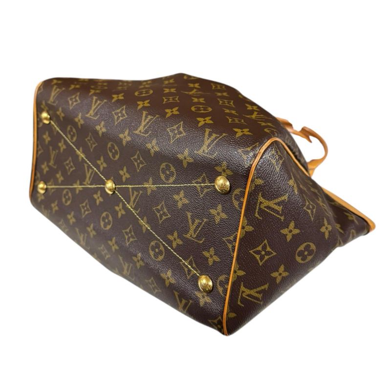 Louis Vuitton Tivoli GM Monogram Tote Bag Monogram Canvas M40144 Brown Women's