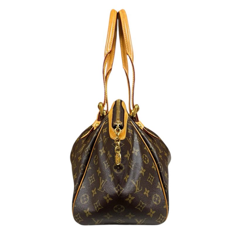 Louis Vuitton Tivoli GM Monogram Tote Bag Monogram Canvas M40144 Brown Women's