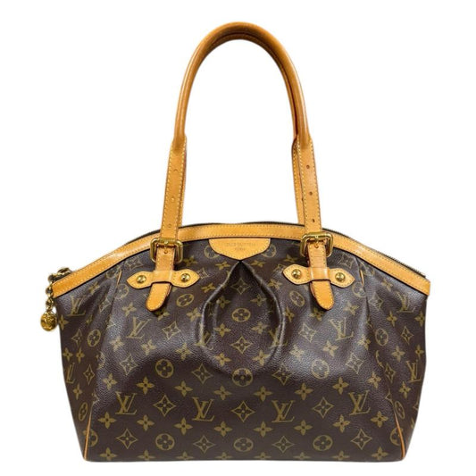 Louis Vuitton Tivoli GM Monogram Tote Bag Monogram Canvas M40144 Brown Women's