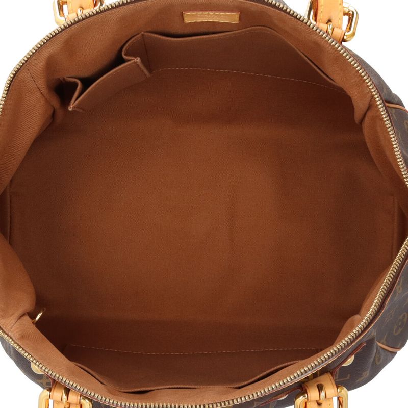 Louis Vuitton Tivoli GM Monogram Tote Bag Monogram Canvas M40144 Brown Women's