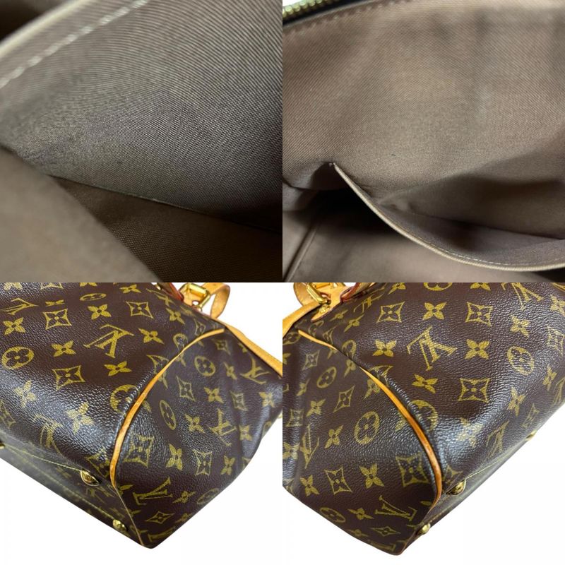 Louis Vuitton Tivoli GM Monogram Tote Bag Monogram Canvas M40144 Brown Women's