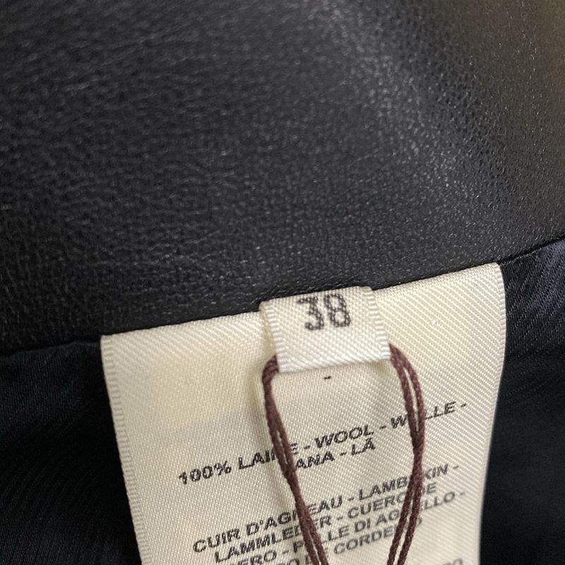 Hermes Wrap Skirt Size 38 M Women's - 5h0316dc Guri Mika (gray X Black) Knee