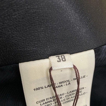 Hermes Wrap Skirt Size 38 M Women's - 5h0316dc Guri Mika (gray X Black) Knee