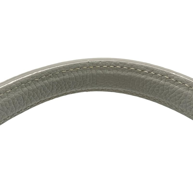 Celine Handbag 16 (Saise) Light Gray Leather