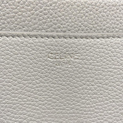 Celine Handbag 16 (Saise) Light Gray Leather