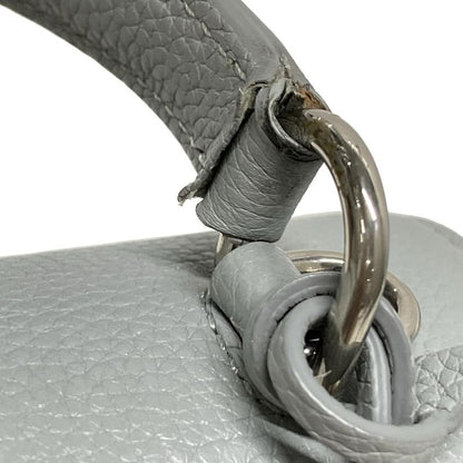 Celine Handbag 16 (Saise) Light Gray Leather