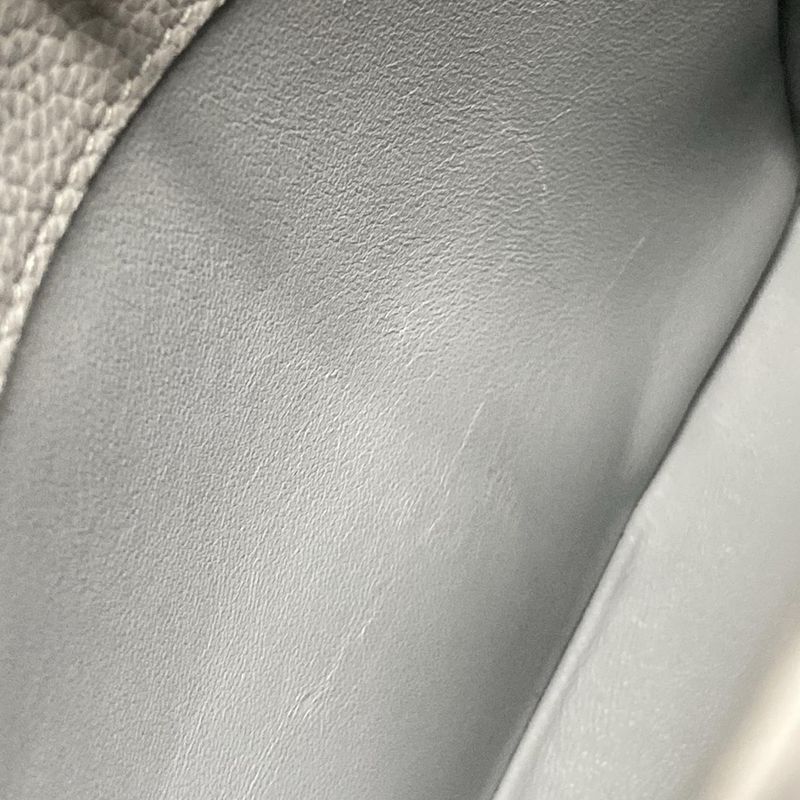 Celine Handbag 16 (Saise) Light Gray Leather