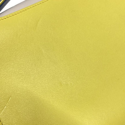 Dior Christian Dior Handbag Dior Ever White X Yellow X Multi Leather