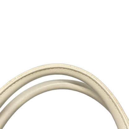 Dior Christian Dior Handbag Dior Ever Silver X White Leather