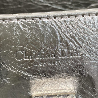 Dior Christian Dior Handbag Dior Ever Silver X White Leather