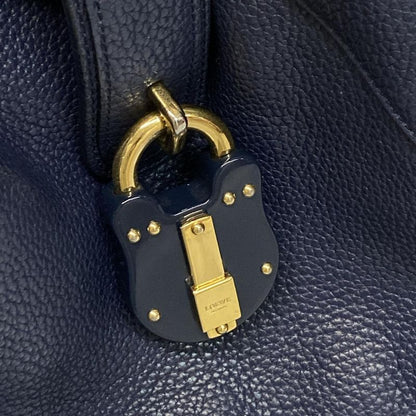 Loewe Shoulder Bag Karie Navy Leather
