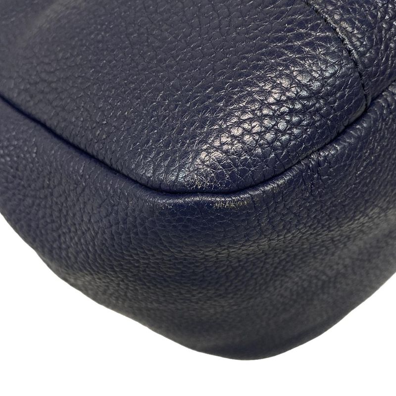Loewe Shoulder Bag Karie Navy Leather