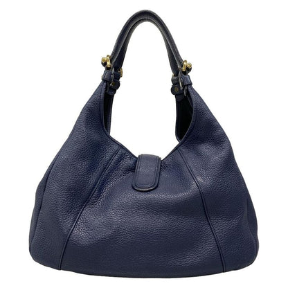 Loewe Shoulder Bag Karie Navy Leather