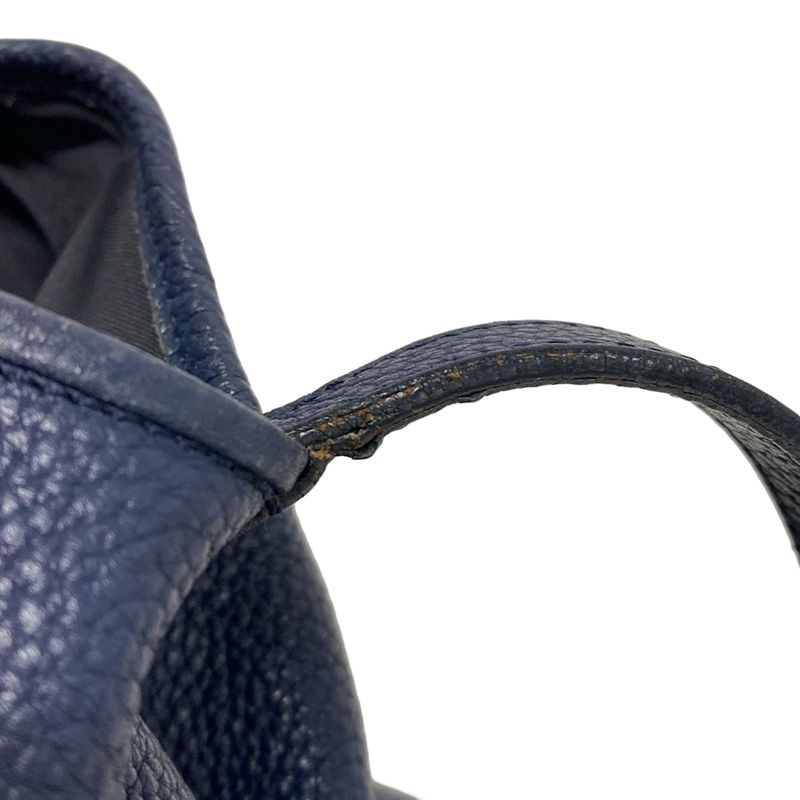 Loewe Shoulder Bag Karie Navy Leather