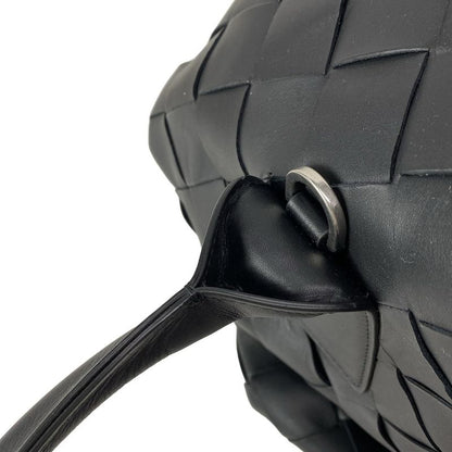 Bottega Veneta Boston Bag Maxi Intrecciato Black Main Item No Lock Leather