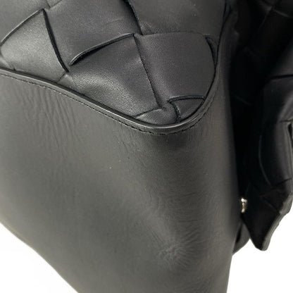 Bottega Veneta Boston Bag Maxi Intrecciato Black Main Item No Lock Leather