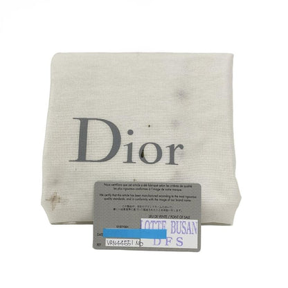 Dior Christian Dior Handbag Lady Dior Medium Bag Vrn44551 Black Leather