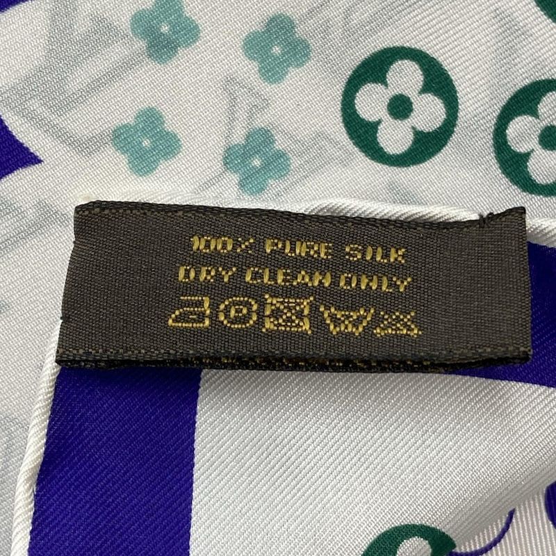 Louis Vuitton Scarf White X Blue X Multi