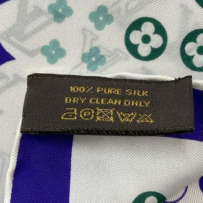 Louis Vuitton Scarf White X Blue X Multi