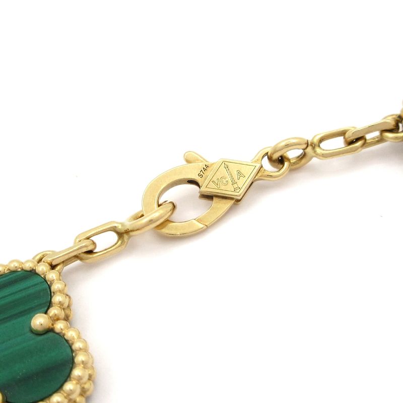 Van Cleef & Arpels Bracelet Vintage Alhambra Vcarl80900 18k Yellow Gold X