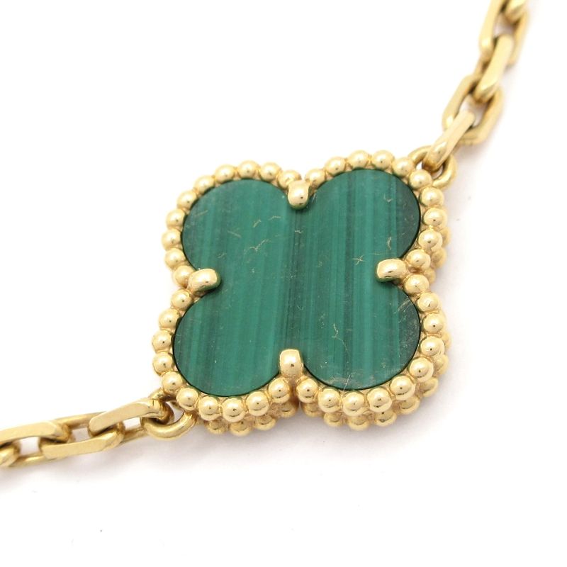 Van Cleef & Arpels Bracelet Vintage Alhambra Vcarl80900 18k Yellow Gold X