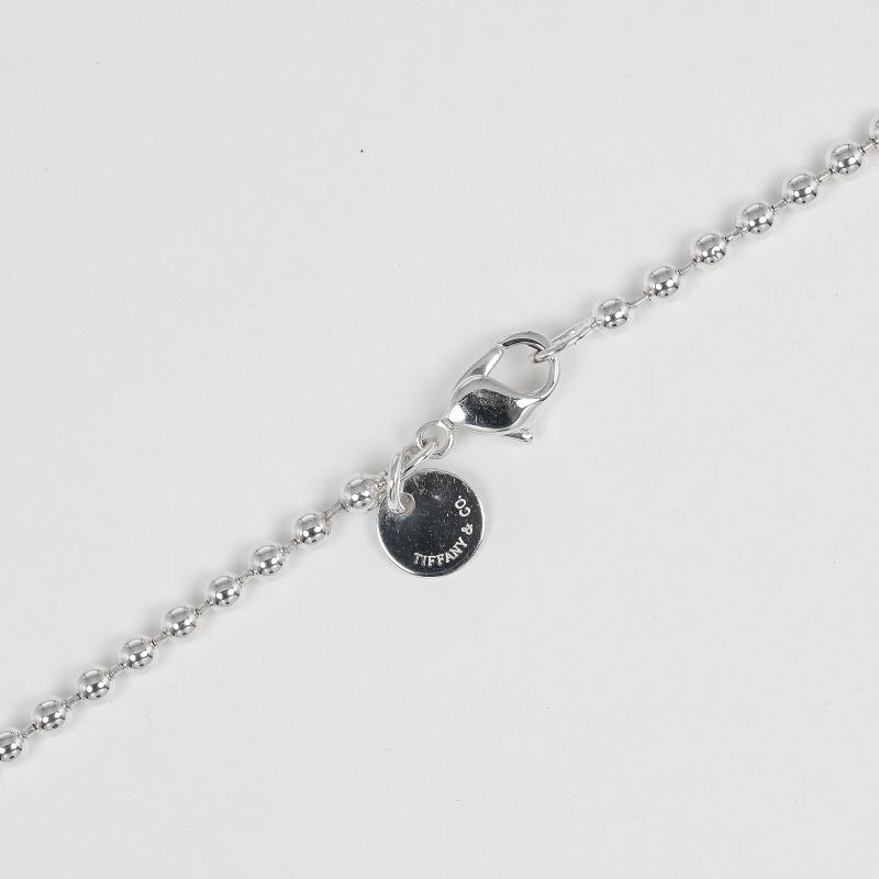 Tiffany & Co Heart Lock Silver 925 X 18k Yellow Gold Women's