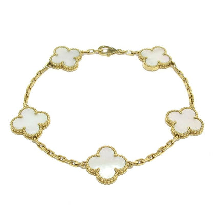Van Cleef & Arpels Bracelet Vintage Alhambra Vcara41800 18k Yellow Gold X