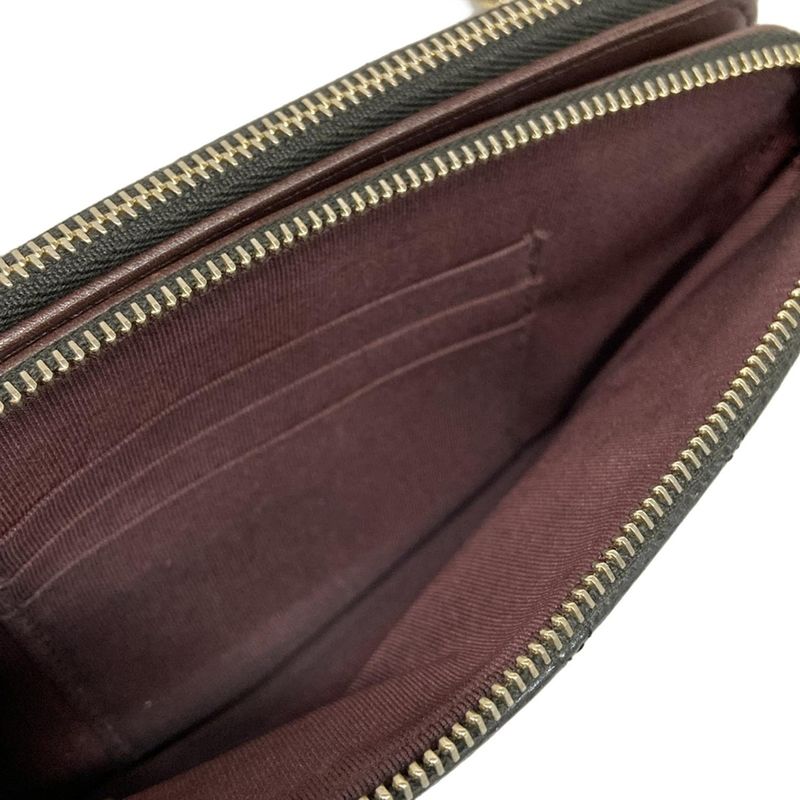 Chanel Wallet Matelasse Black Chain Wallet Gold Hardware