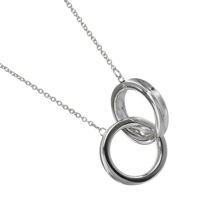 Tiffany & Co 1837 Interlocking Silver 925 Women's 5g Necklace