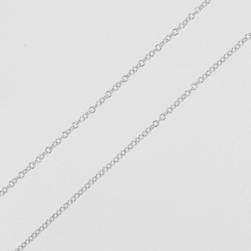 Tiffany & Co 1837 Interlocking Silver 925 Women's 5g Necklace