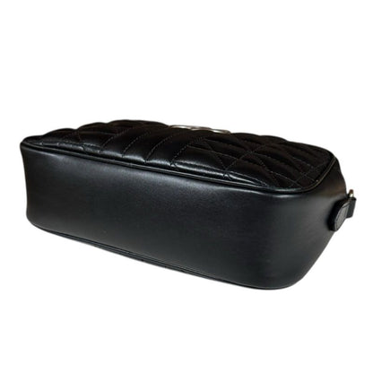 Gucci Ggmarmont Shoulder Bag Leather 447632 Black Women's Gucci Used Gucci