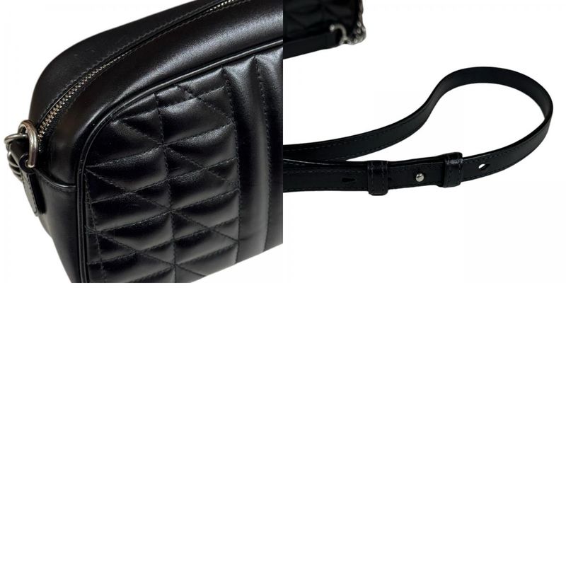 Gucci Ggmarmont Shoulder Bag Leather 447632 Black Women's Gucci Used Gucci