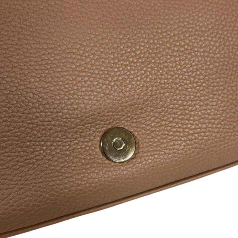 Gucci Soho Shoulder Bag Leather 536224 Beige Ladies Gucci Used Gucci