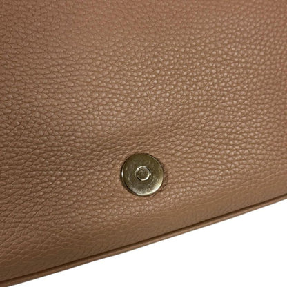 Gucci Soho Shoulder Bag Leather 536224 Beige Ladies Gucci Used Gucci