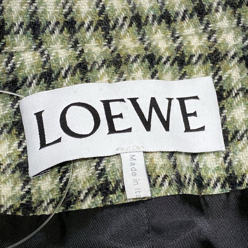 Loewe Jacket Size 36 S Women's - S540y03xab Green X White X Black Long Sleeve