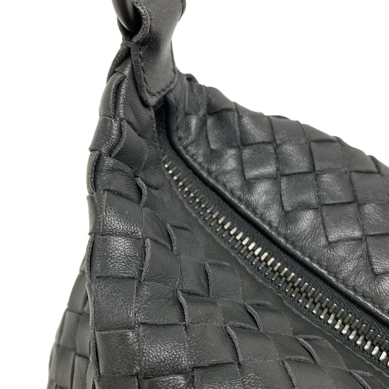Bottega Veneta Shoulder Bag Small Shoulder Bag Black Leather