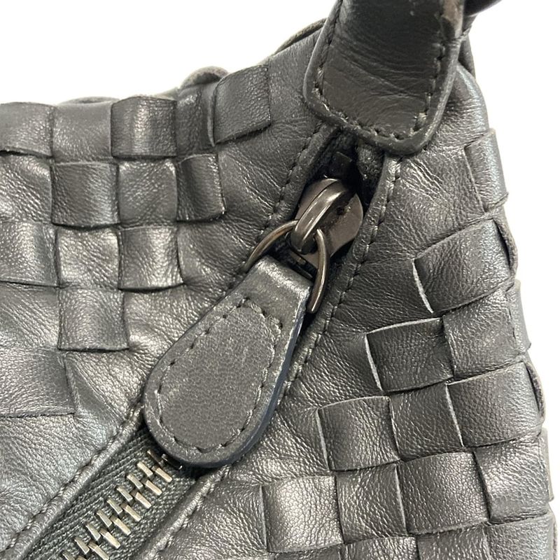 Bottega Veneta Shoulder Bag Small Shoulder Bag Black Leather