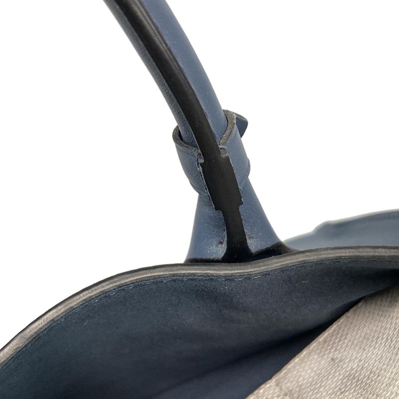 Louis Vuitton Tote Bag Mahina on My Side MM M22912 Blue Orage Leather Cowhide