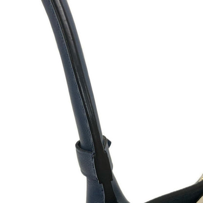 Louis Vuitton Tote Bag Mahina on My Side MM M22912 Blue Orage Leather Cowhide