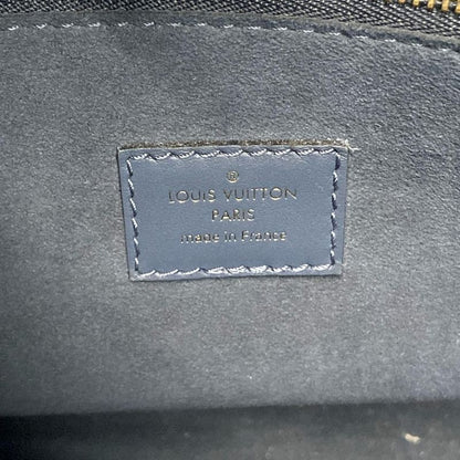 Louis Vuitton Tote Bag Mahina on My Side MM M22912 Blue Orage Leather Cowhide