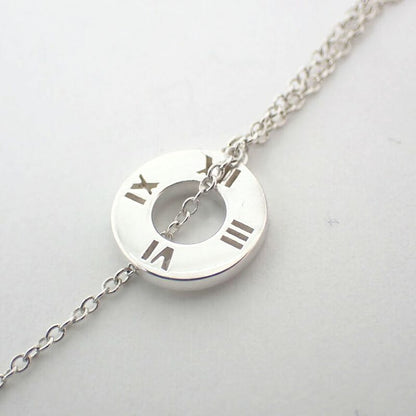 Tiffany & Co 925 Open Atlas Lariat Necklace j113-7