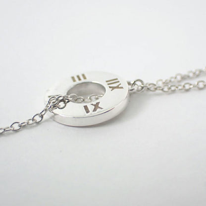 Tiffany & Co 925 Open Atlas Lariat Necklace j113-7