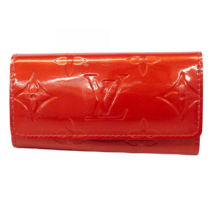 Louis Vuitton Key Case Vernis Multicles 4 M91976 Pomme D'amour Women's