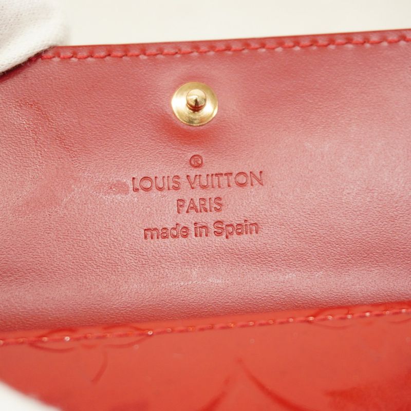 Louis Vuitton Key Case Vernis Multicles 4 M91976 Pomme D'amour Women's