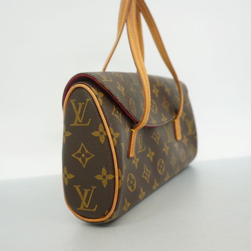 Louis Vuitton Handbag Monogram Sonatine M51902 Brown Ladies