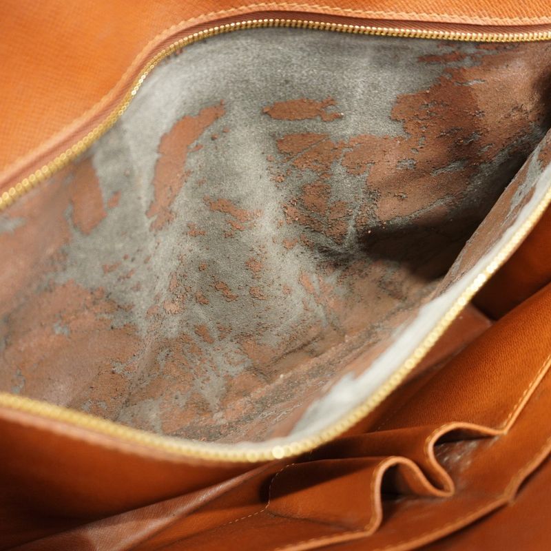 Louis Vuitton Business Bag Monogram Porte Documents Voyage M53361 Brown Men's