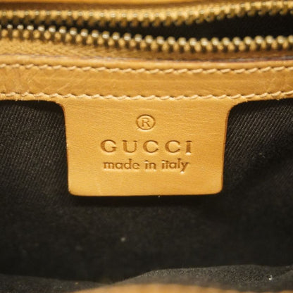 Gucci Shoulder Bag GG Canvas 110292 Canvas Brown Gold Hardware Ladies